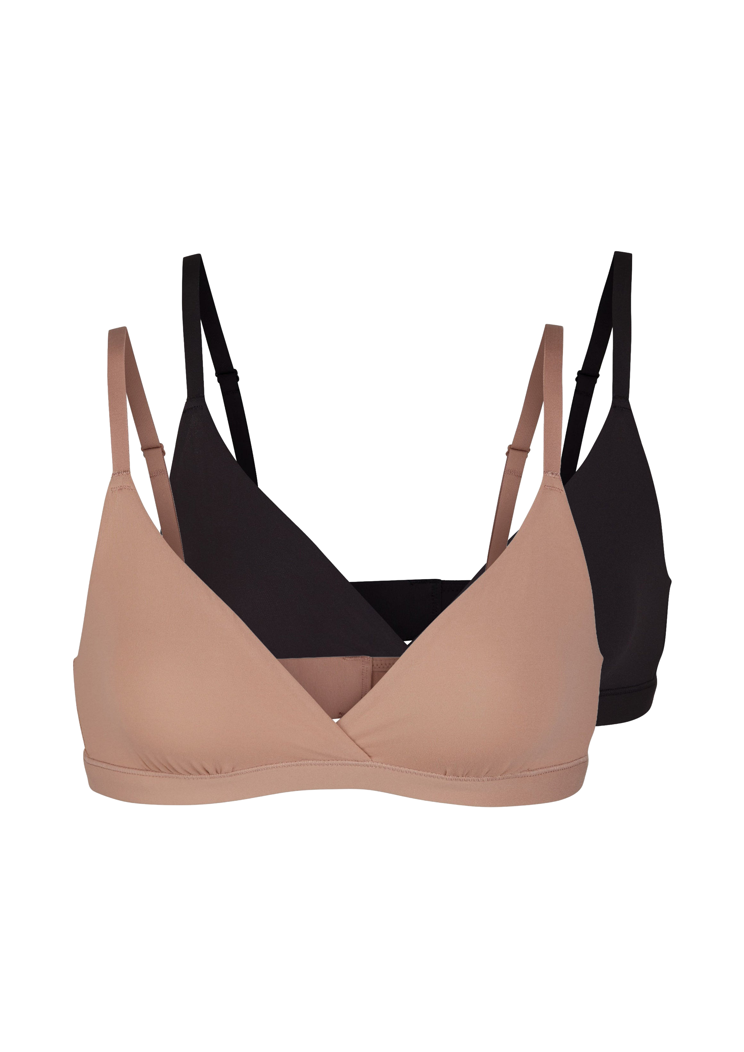 Fits Everybody Crossover Bralette 2-Pack-SKIMS-310164-XXS-Verso