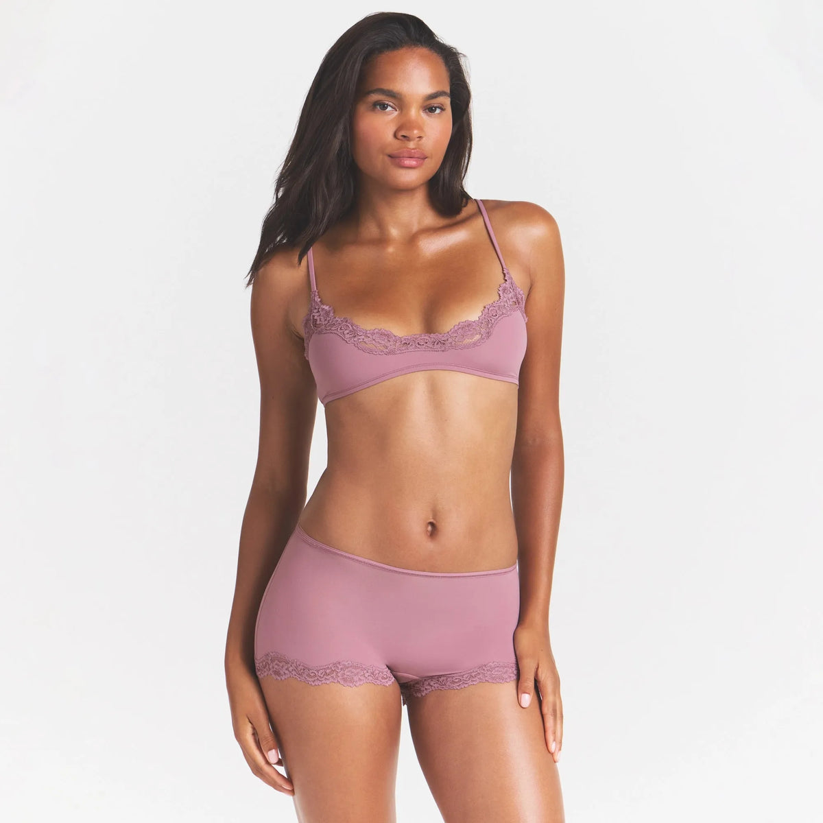 Fits everybody lace boy short-SKIMS-Verso