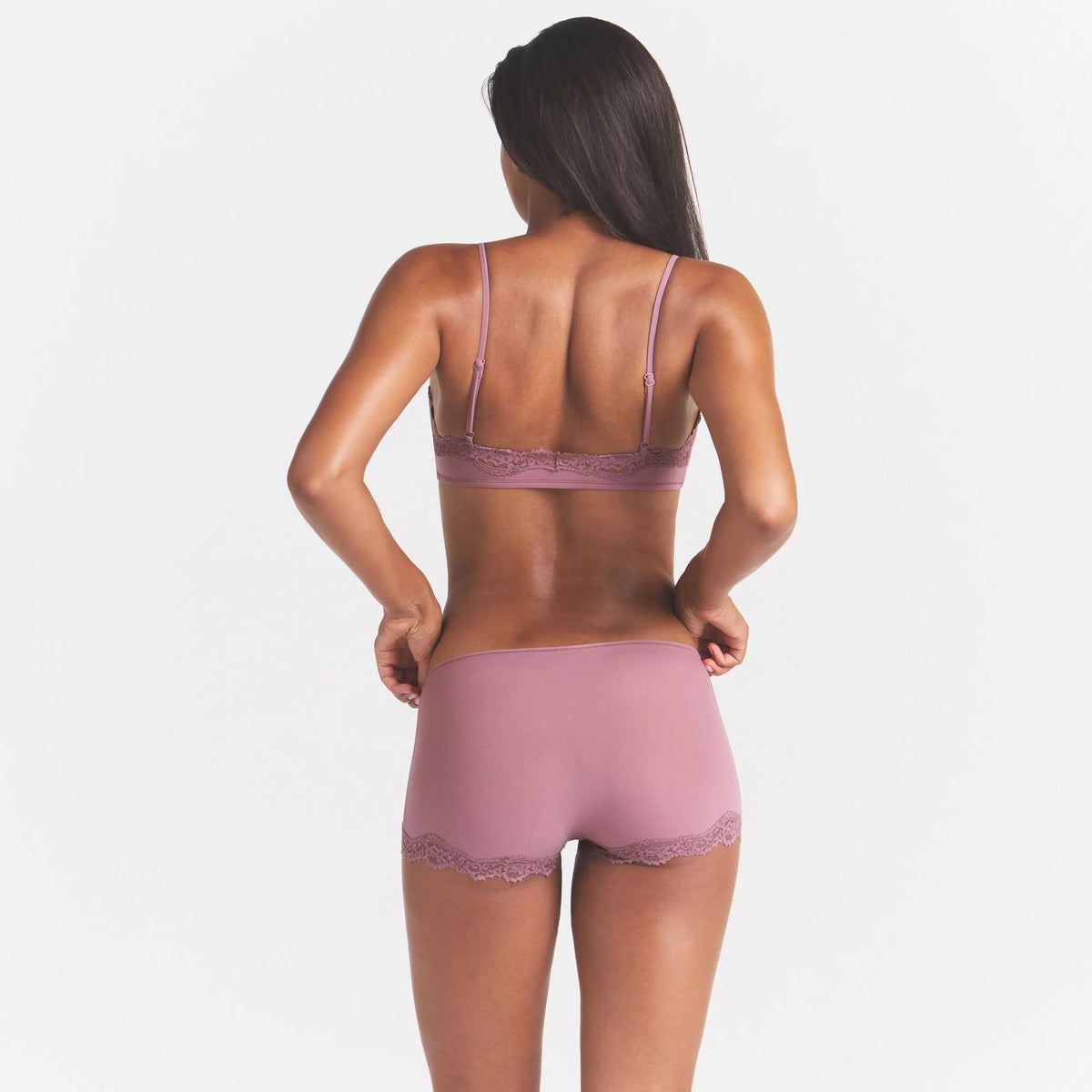 Fits everybody lace boy short-SKIMS-Verso