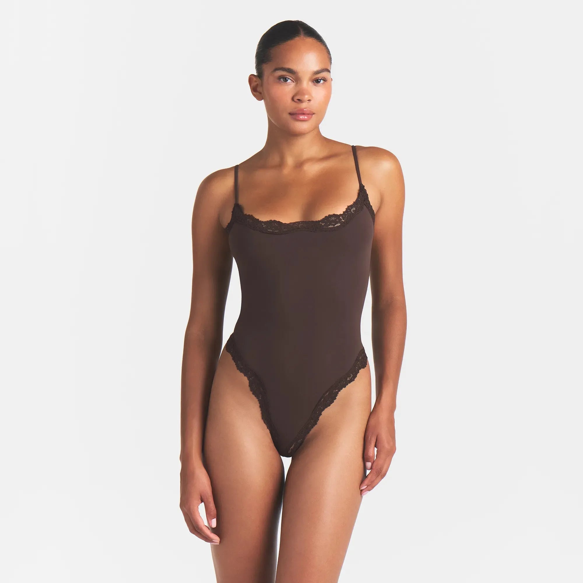 Fits Everybody Lace Cami Bodysuit-SKIMS-Verso