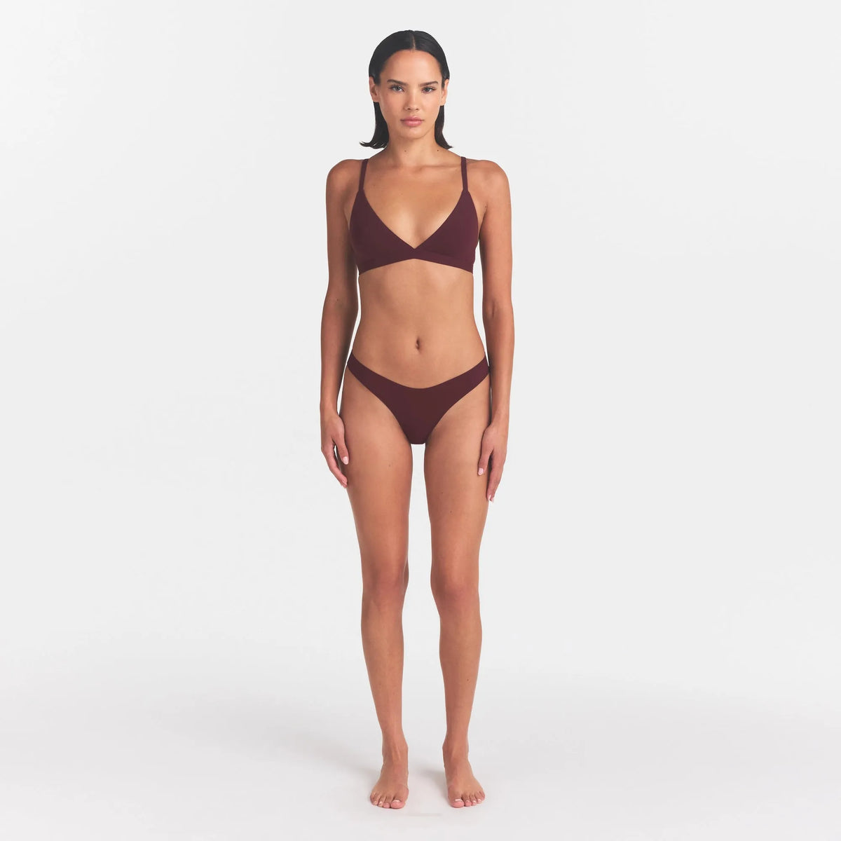 Fits everybody triangle bralette-SKIMS-Verso