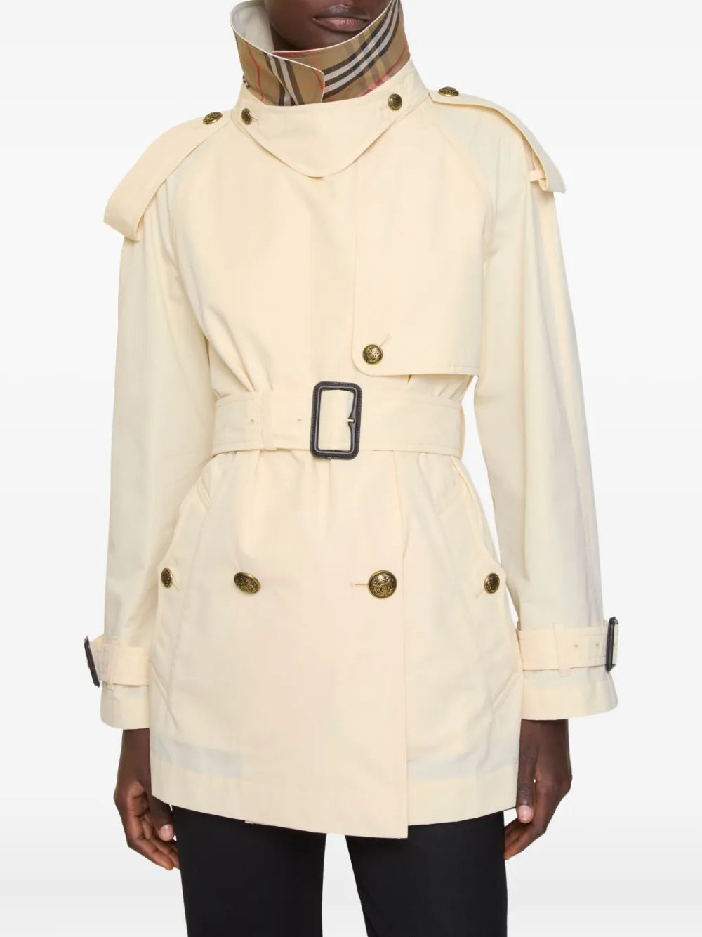Fitzrovia belted double-breasted trench coat-BURBERRY-Verso
