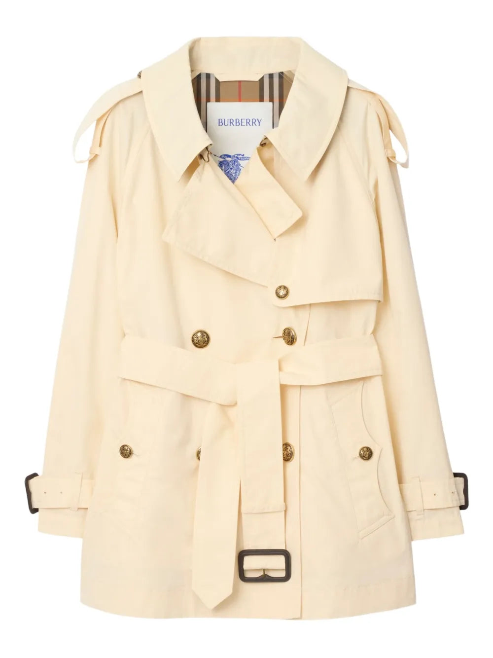 Fitzrovia belted double-breasted trench coat-BURBERRY-Verso