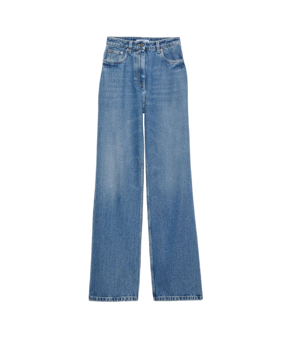 five-pocket denim jeans-PRADA-Verso
