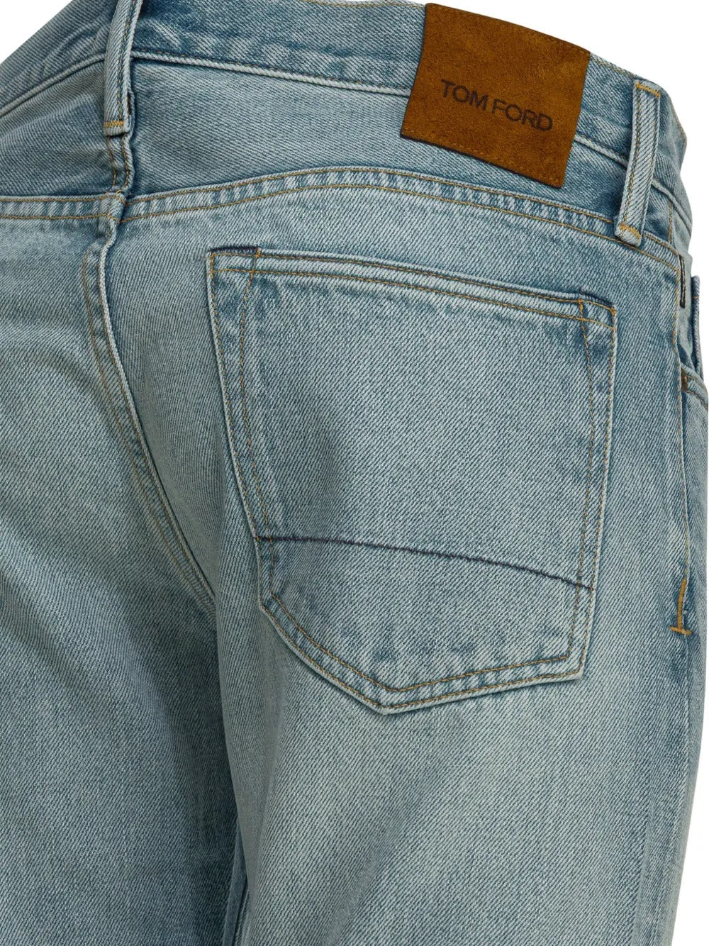 Five pockets denim jeans-TOM FORD-Verso