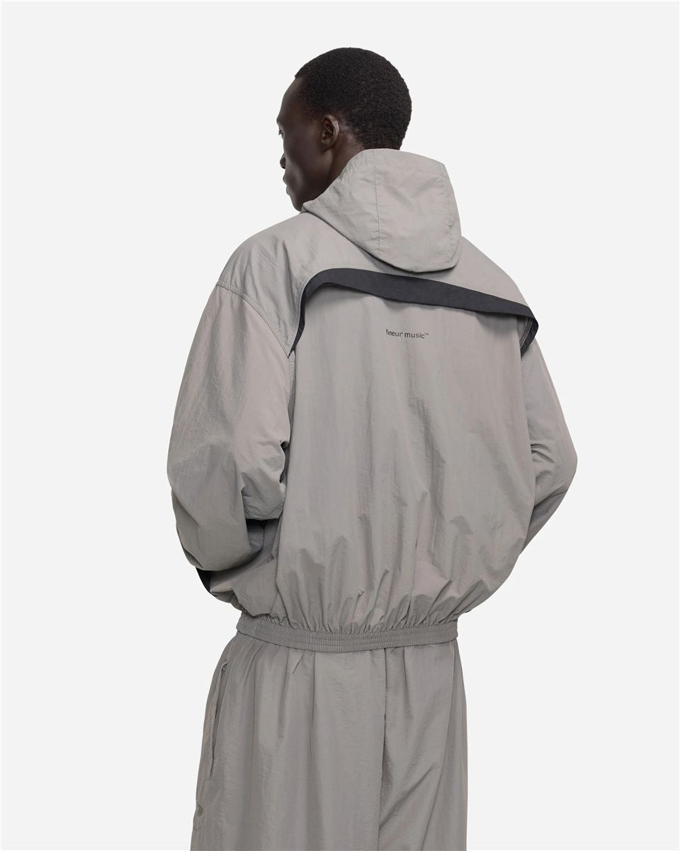 Flâneur music oversized track jacket-FLÂNEUR-Verso