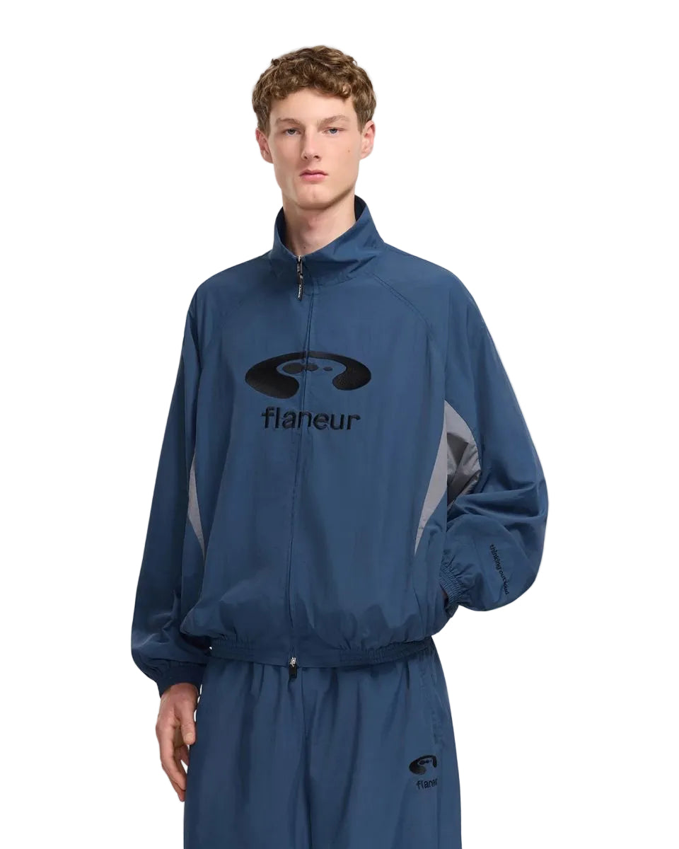 Flaneur music paneled track jacket-FLÂNEUR-310215-S-Verso