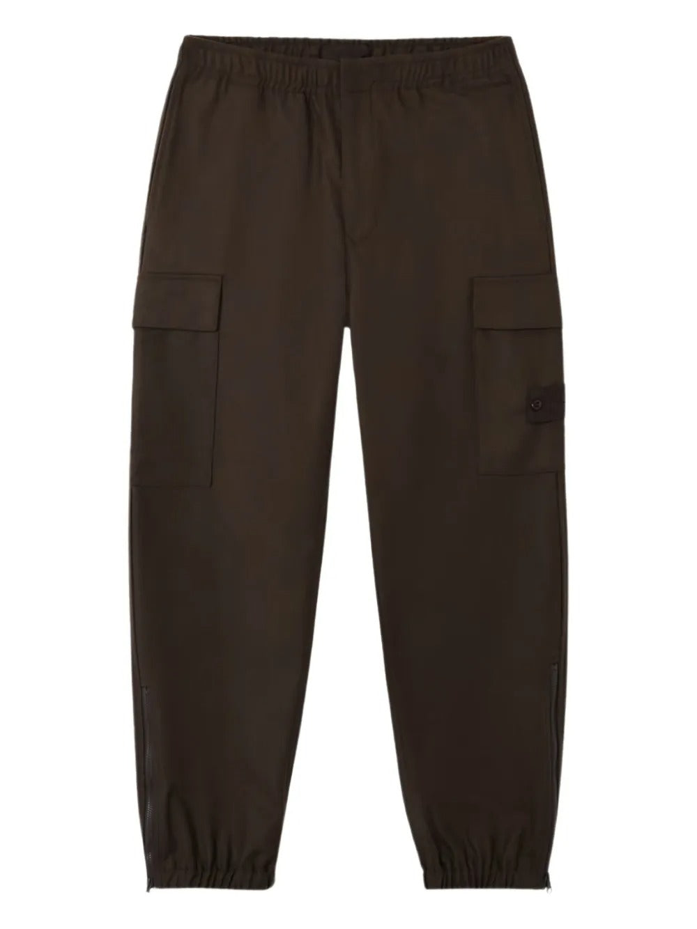 Flannel Cargo Trousers-STONE ISLAND-Verso