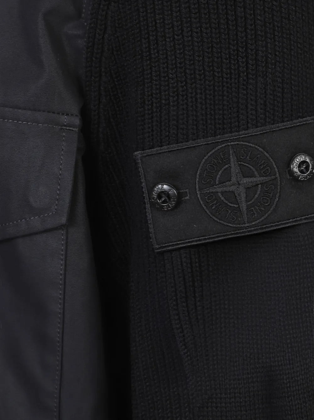 Flap-pocket Panelled Jacket-STONE ISLAND-Verso