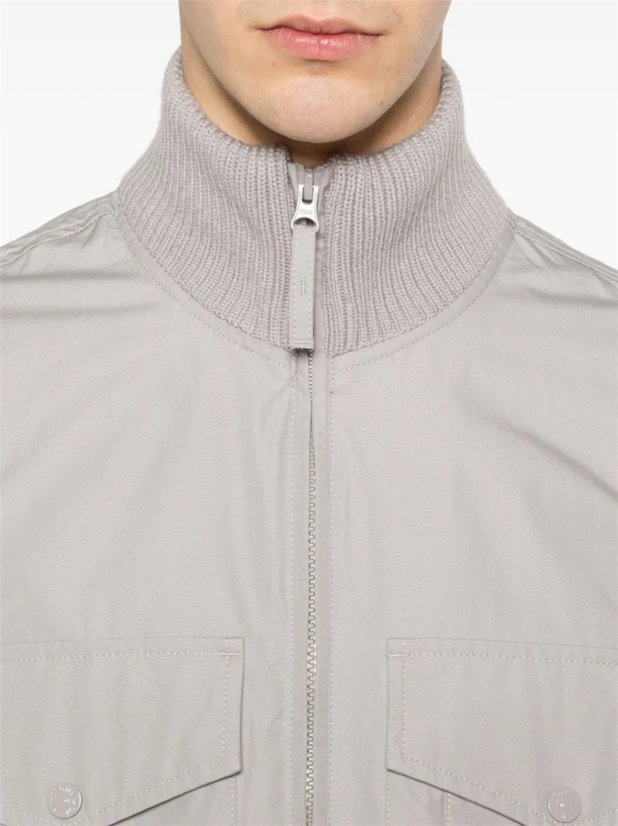 Flap-pocket panelled jacket-STONE ISLAND-Verso