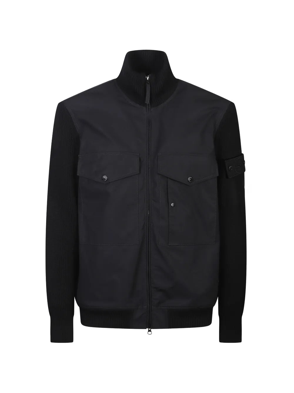 Flap-pocket panelled jacket-STONE ISLAND-Verso