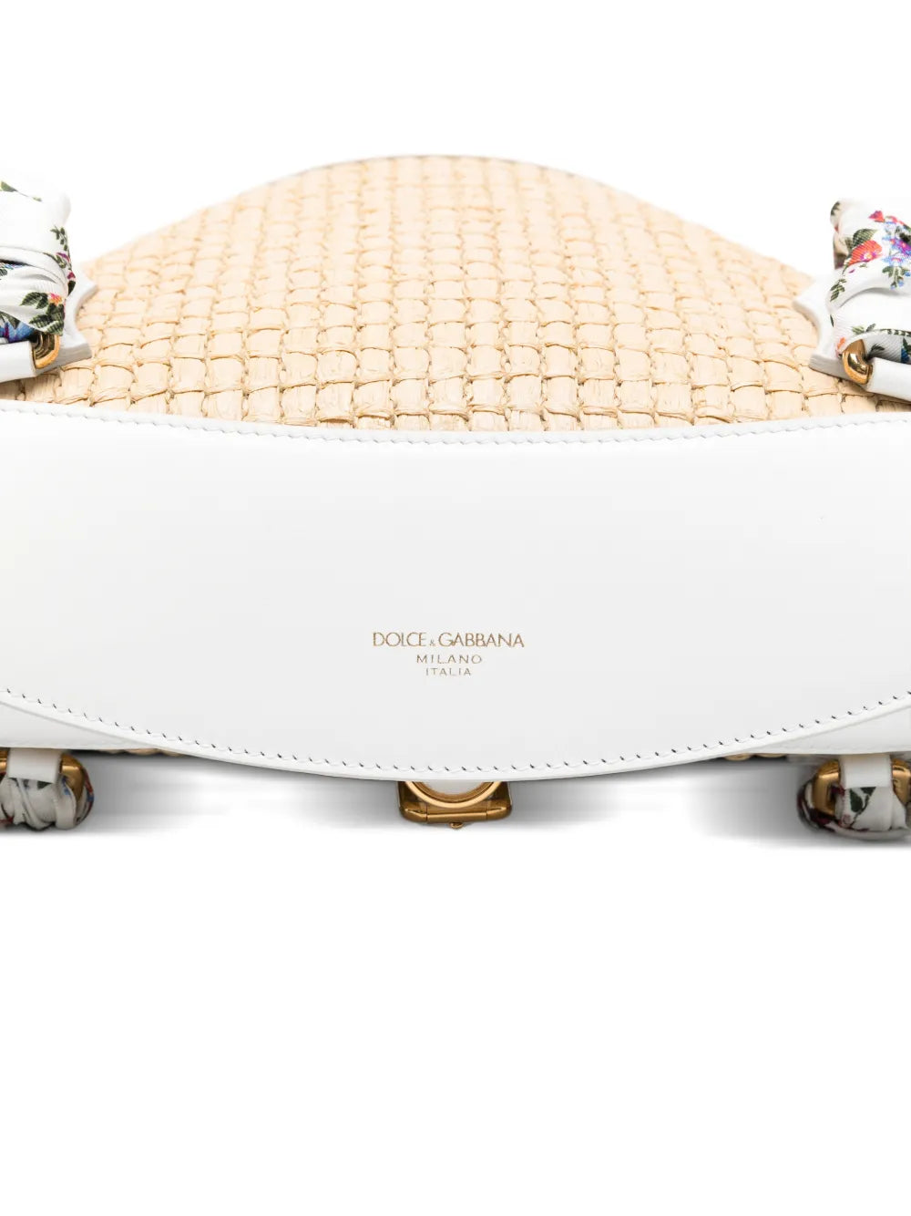 Floral-handle tote bag-DOLCE&GABBANA-Verso