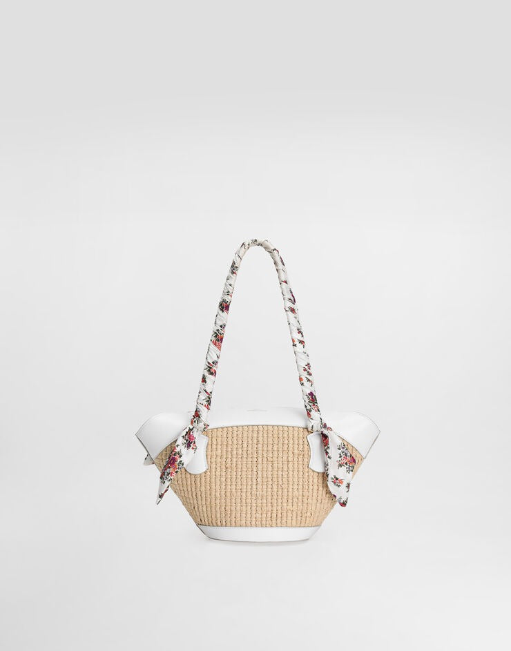 Floral-handle Tote Bag-DOLCE&GABBANA-Verso