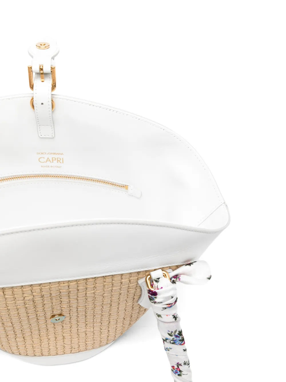 Floral-handle tote bag-DOLCE&GABBANA-Verso