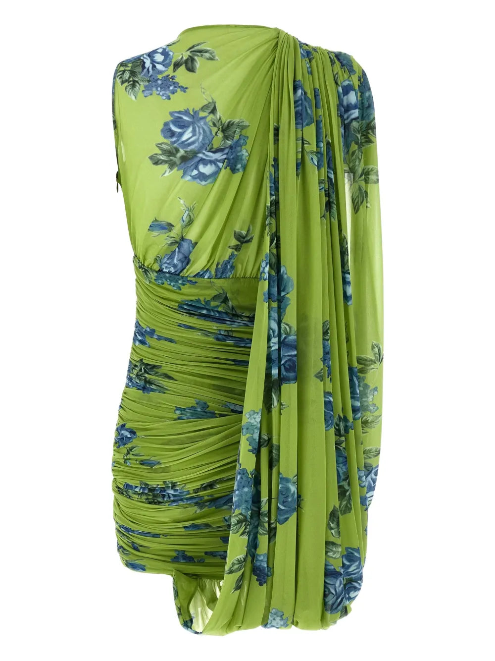 Floral-print draped mini dress-MAGDA BUTRYM-Verso