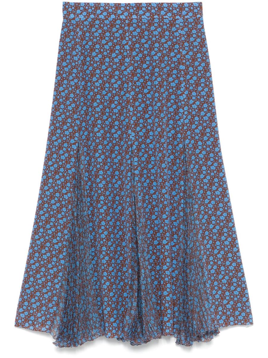 FLORAL-PRINT SKIRT -  ERMANNO SCERVINO - Verso