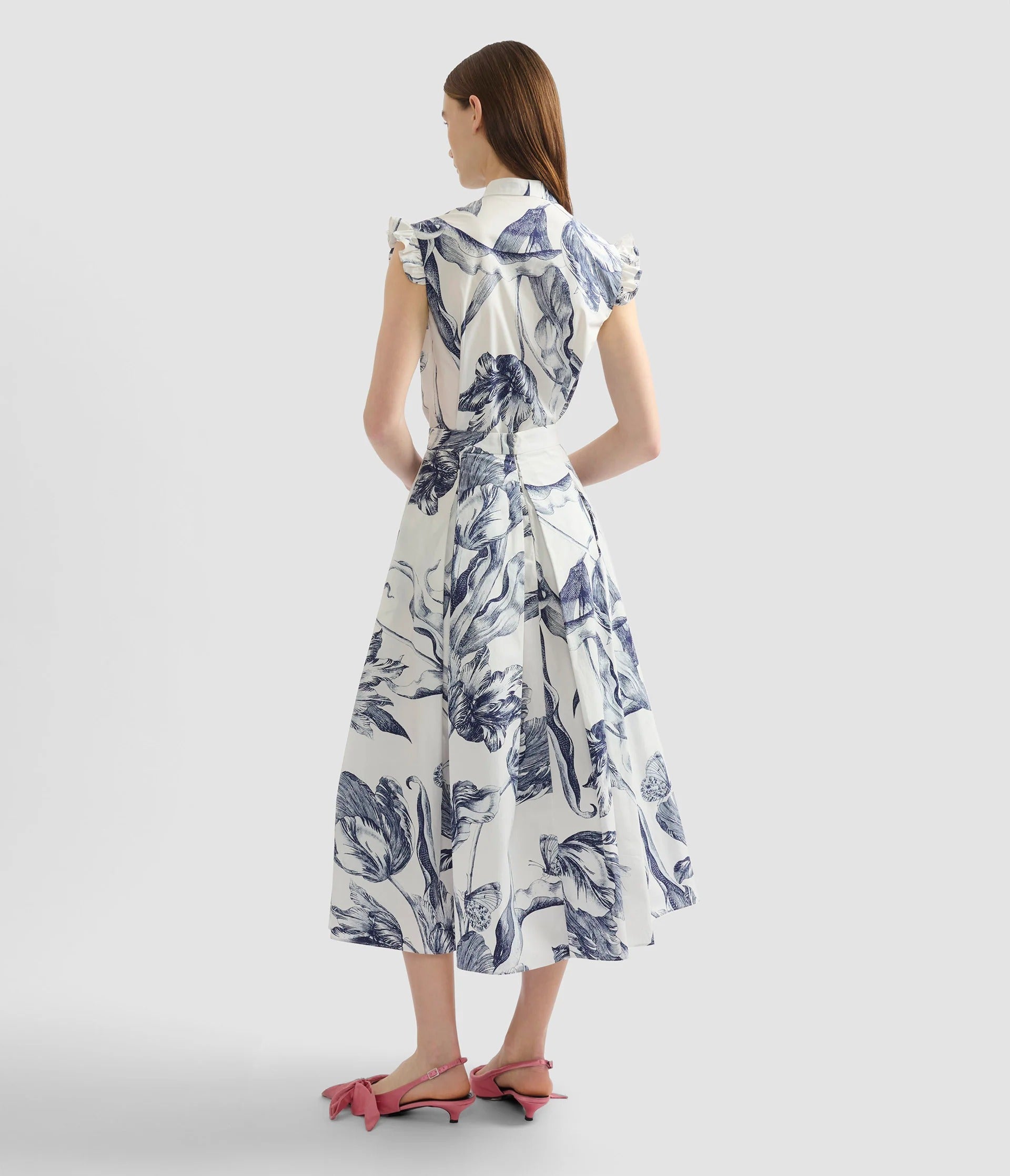 Floral Print Sleeveless Top-ERDEM-Verso