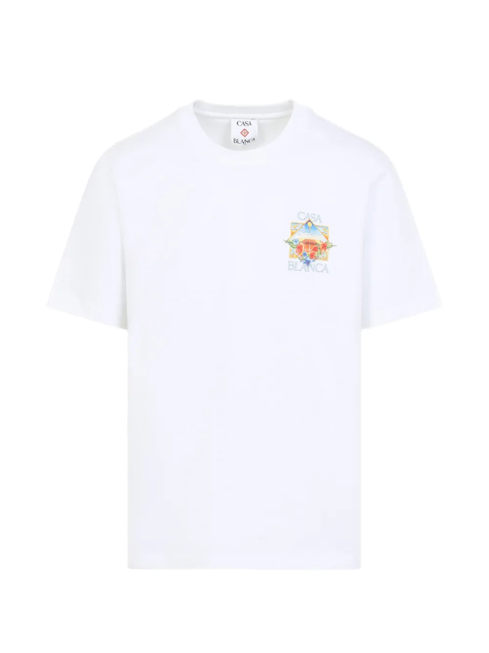 Floral-print t-shirt-CASABLANCA-Verso
