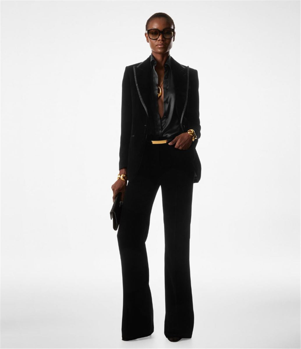 FLUID CHARMEUSE SILK SHIRT -  TOM FORD -  Verso