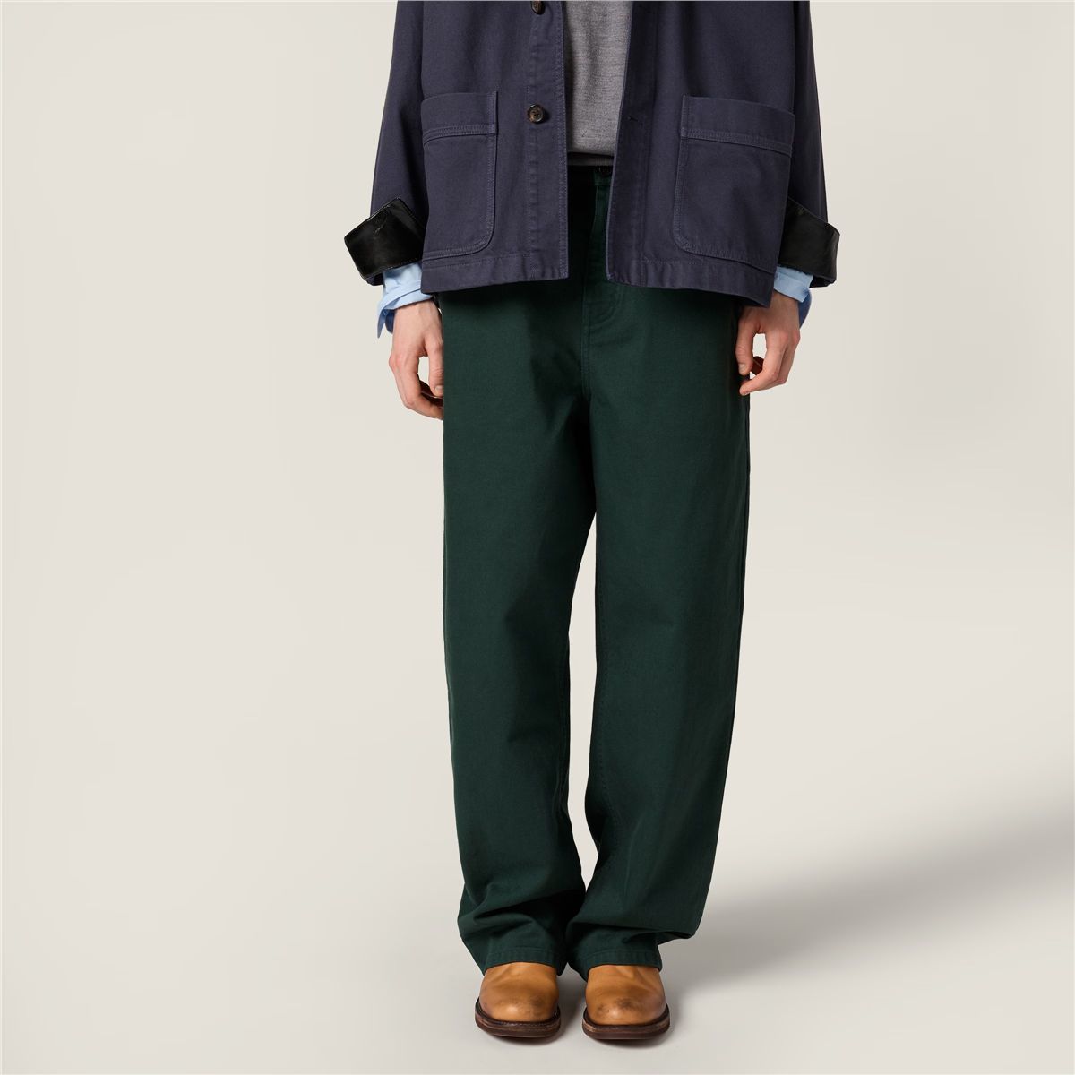 Foule leather mules-MIU MIU-Verso