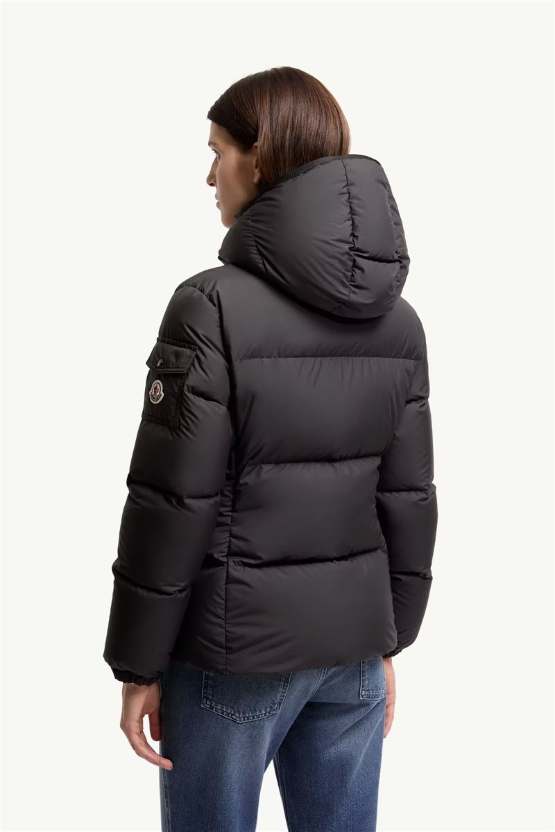 Fourmines hooded short down jacket-MONCLER-Verso
