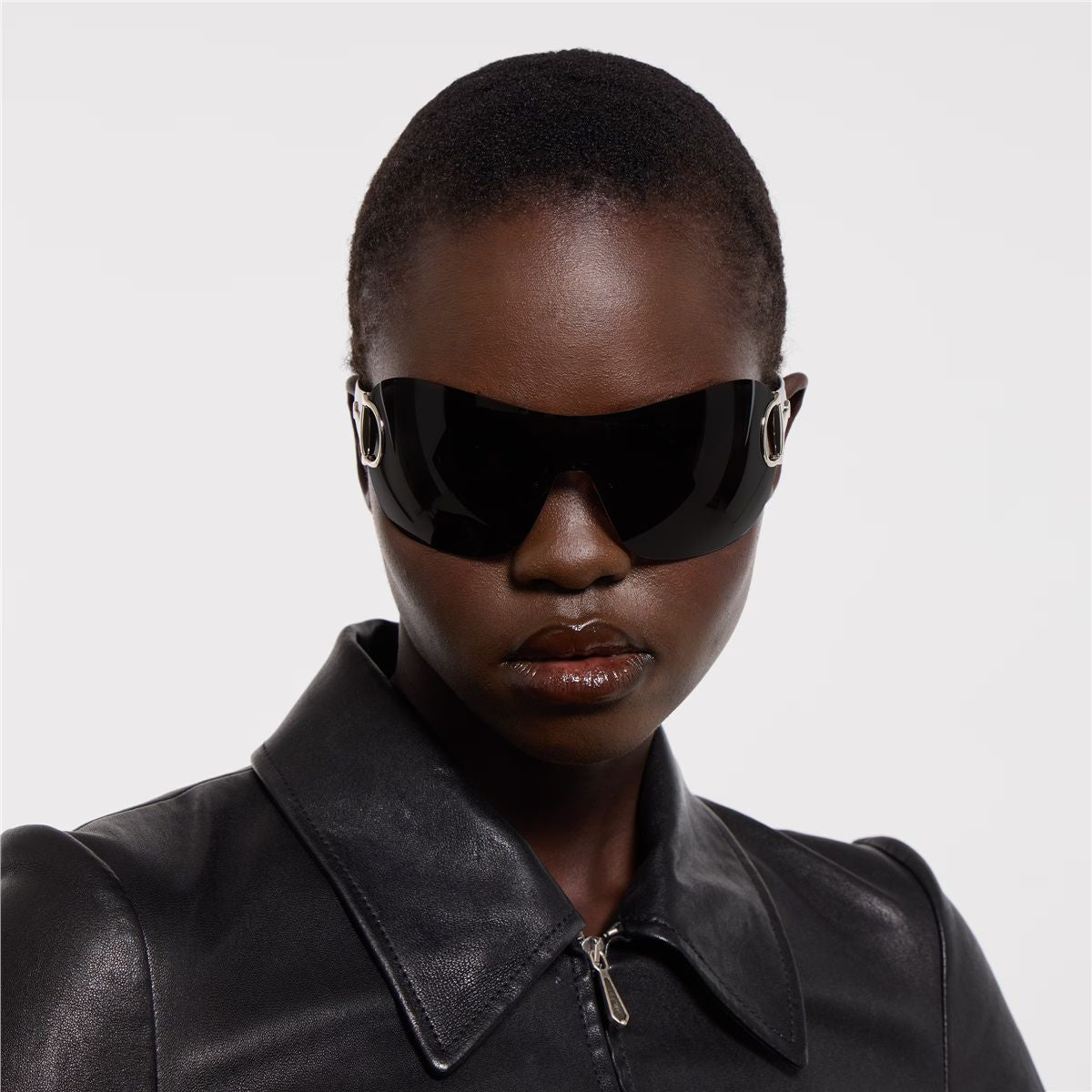 Frameless mask sunglasses-GUCCI-Verso