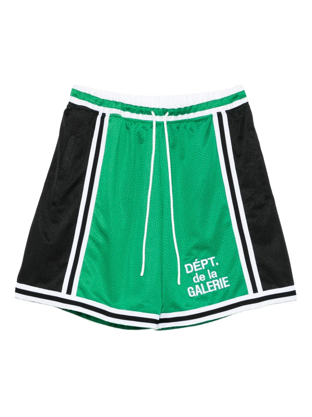 French-logo mesh shorts-GALLERY DEPT.-Verso