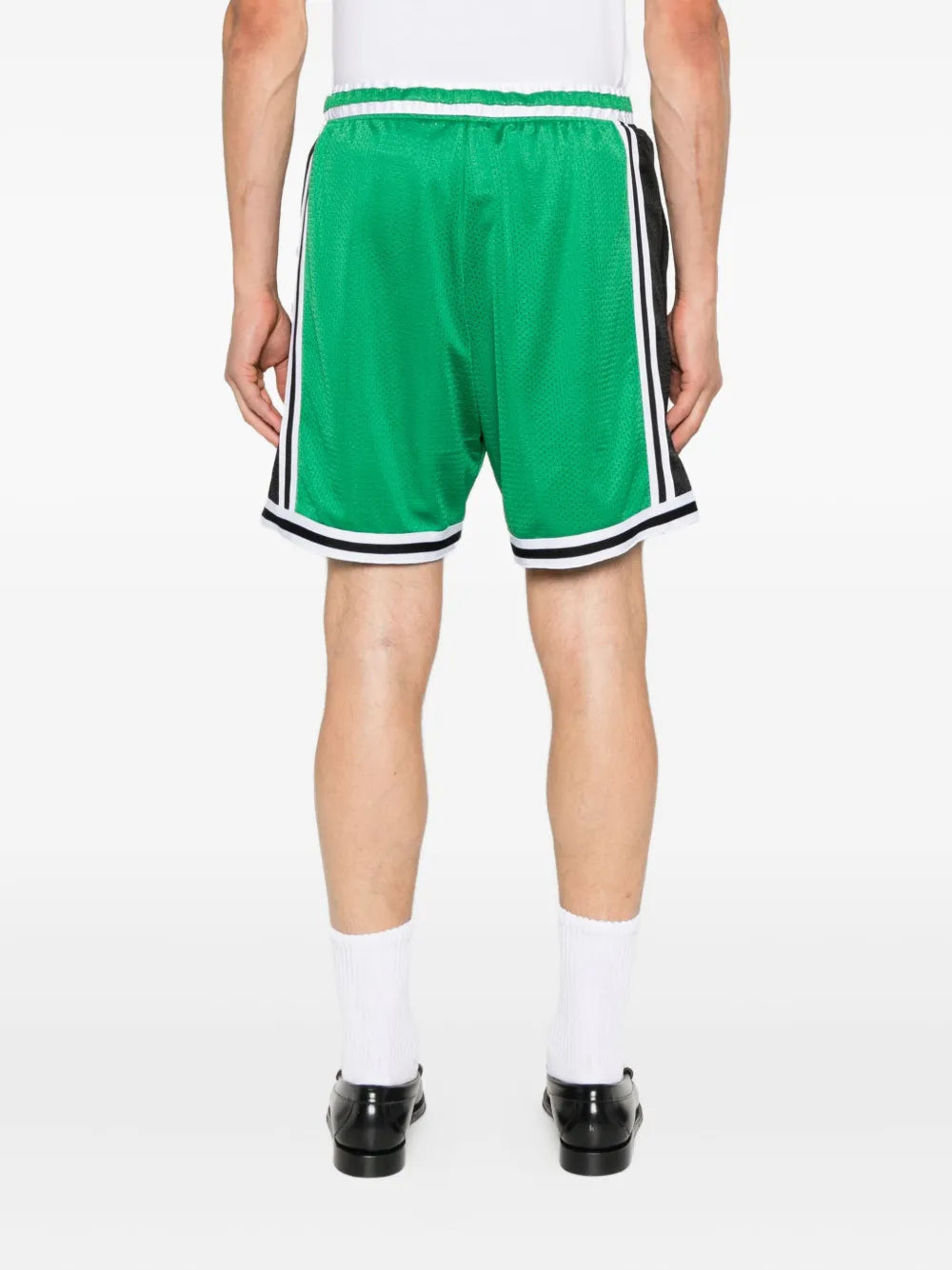 French-logo mesh shorts-GALLERY DEPT.-Verso