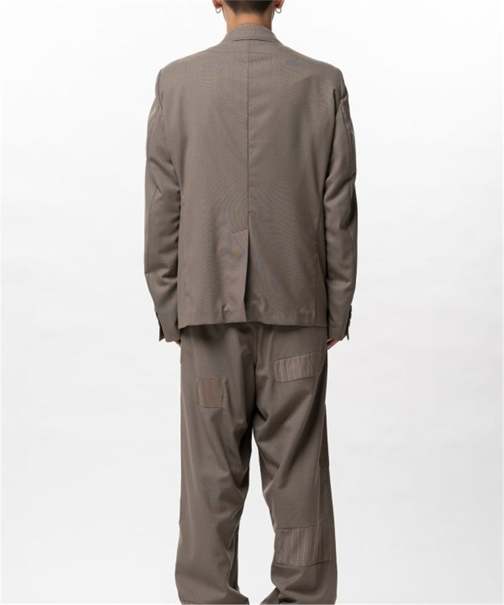 Front layered wool jacket-MAISON MIHARA YASUHIRO-Verso