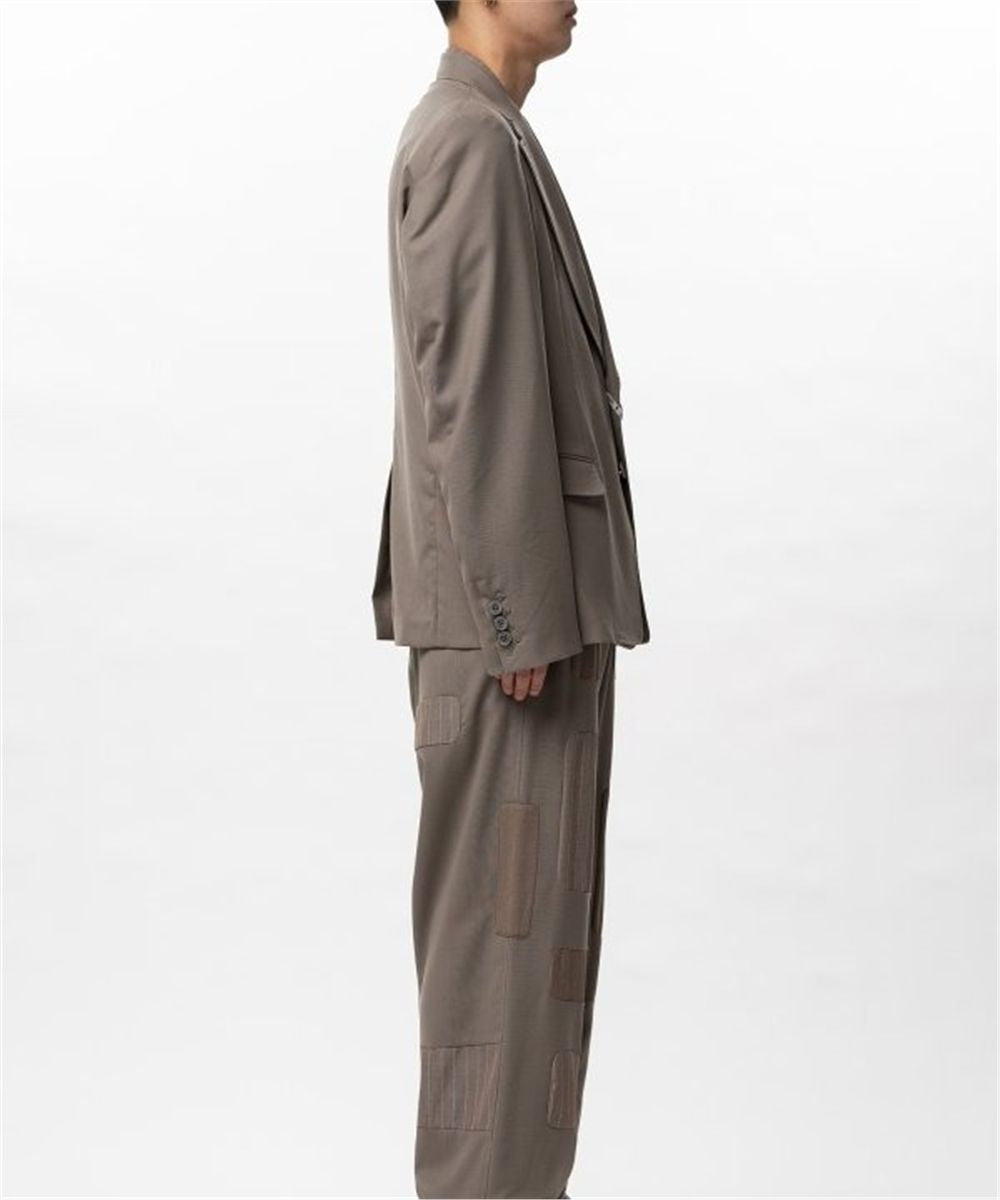 Front layered wool jacket-MAISON MIHARA YASUHIRO-Verso