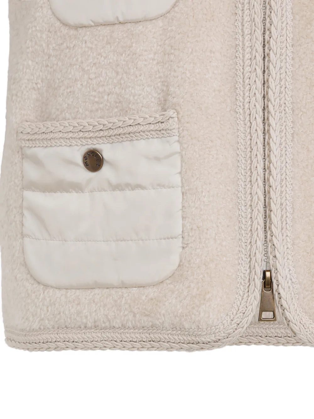 Front-pocket zip-up gilet-MONCLER-Verso