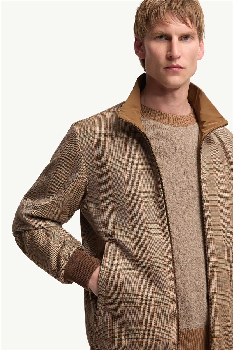 Frothive reversible wool jacket-MONCLER-Verso