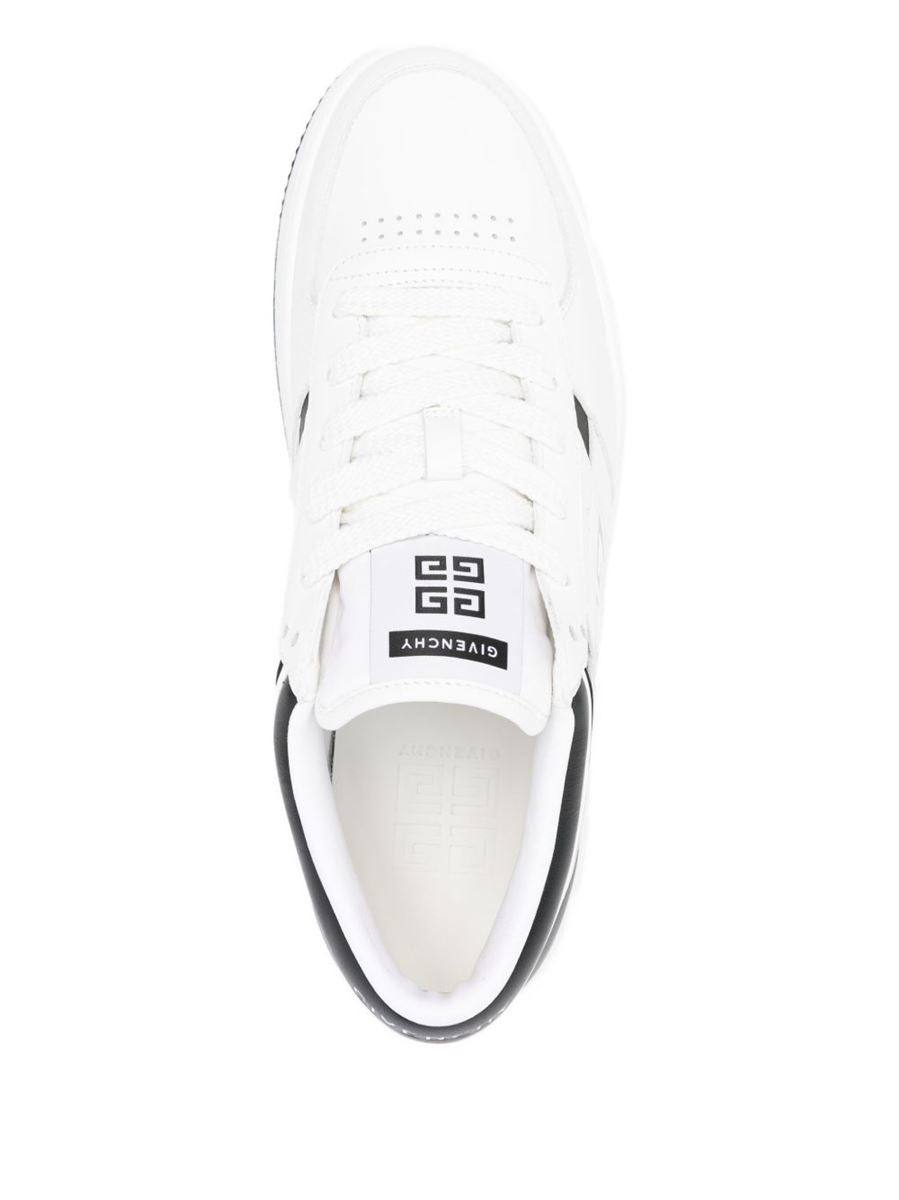 g move sneakers in mixed leathers-GIVENCHY-Verso
