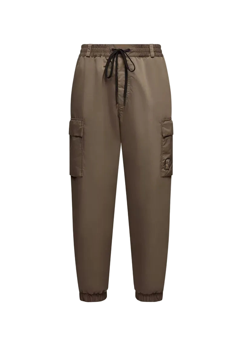 Gabardine cargo trousers-MONCLER-Verso