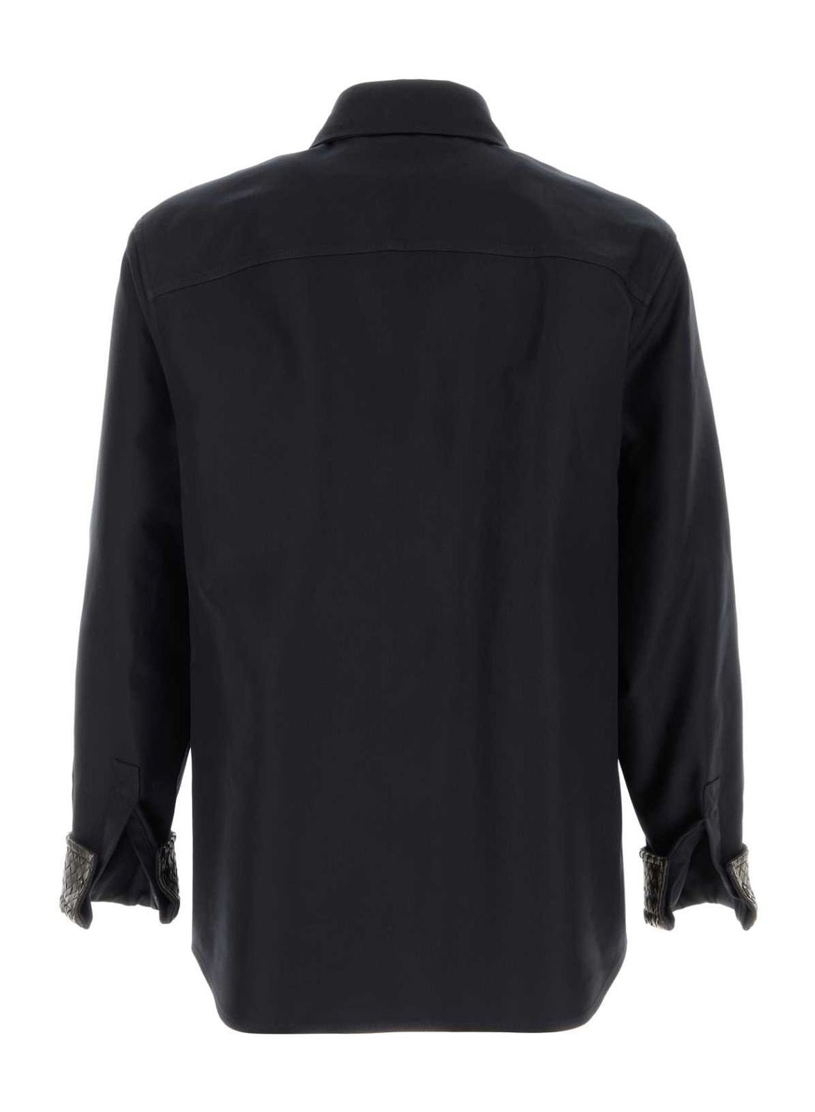 Gabardine overshirt-BOTTEGA VENETA-Verso