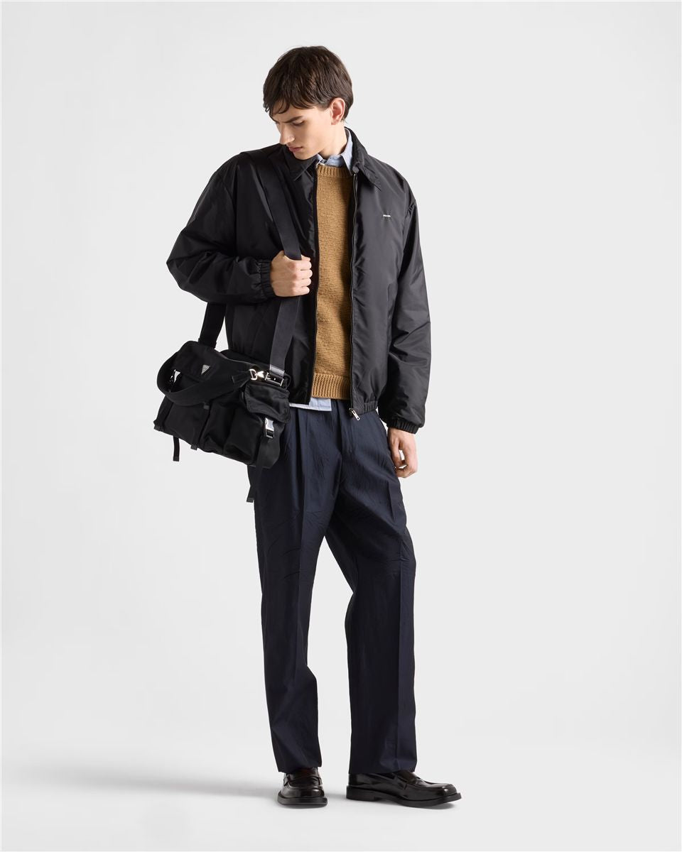 Gabardine shirt-PRADA-Verso