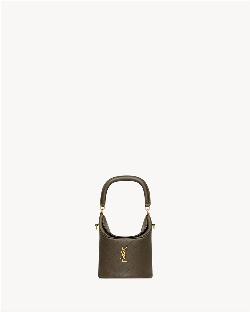 gaby bucket bag in lambskin-SAINT LAURENT-Verso