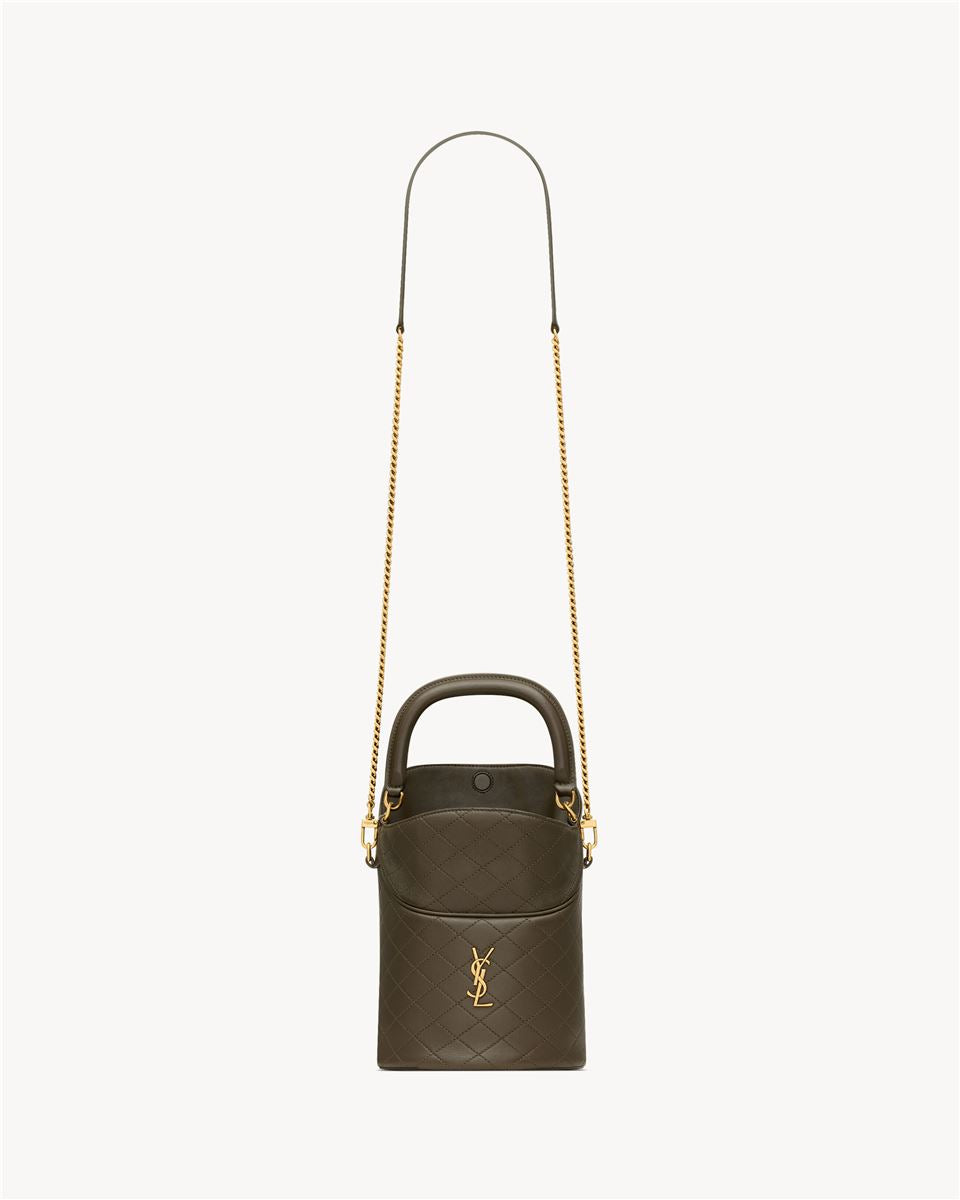 gaby bucket bag in lambskin-SAINT LAURENT-Verso