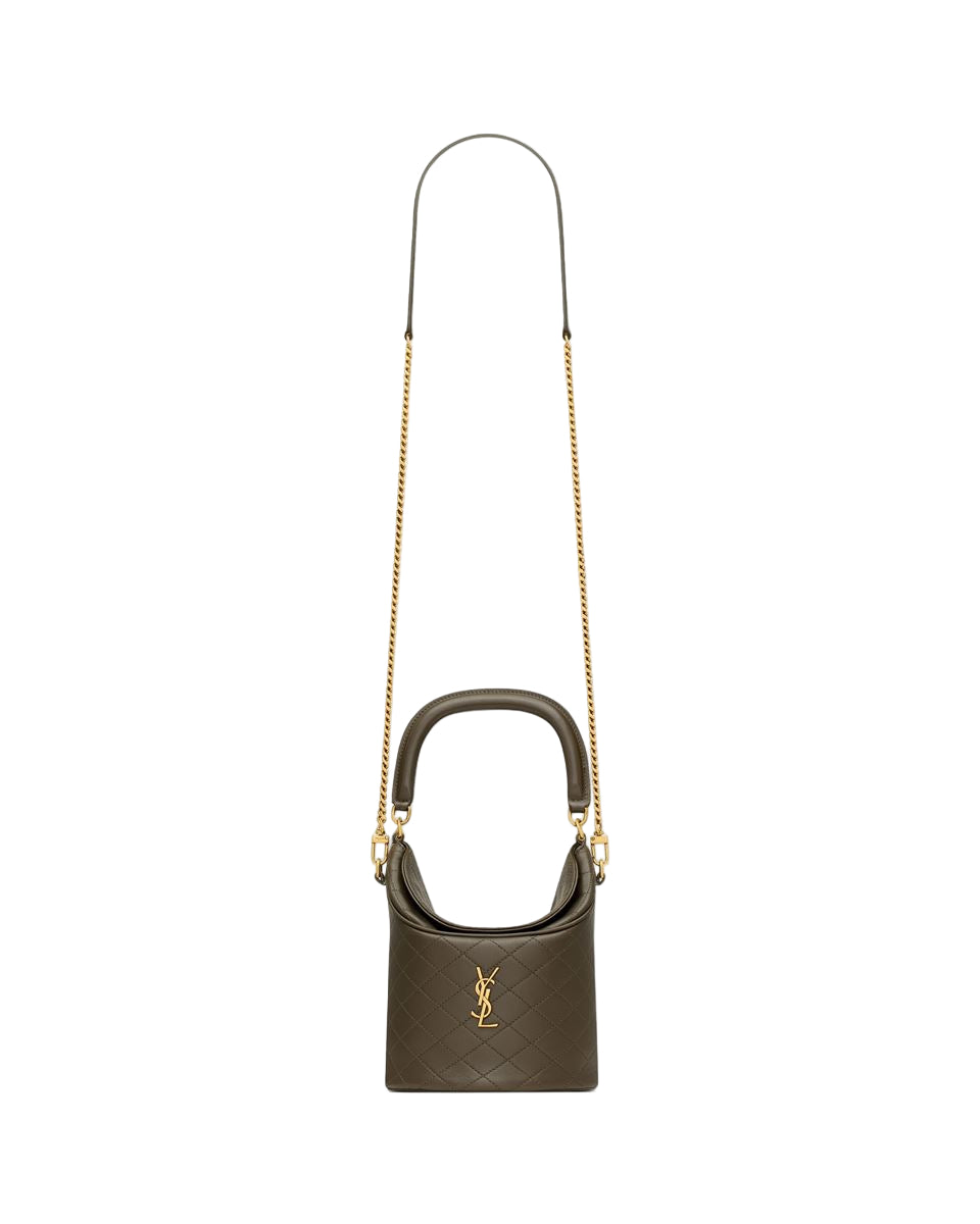 gaby bucket bag in lambskin-SAINT LAURENT-Verso