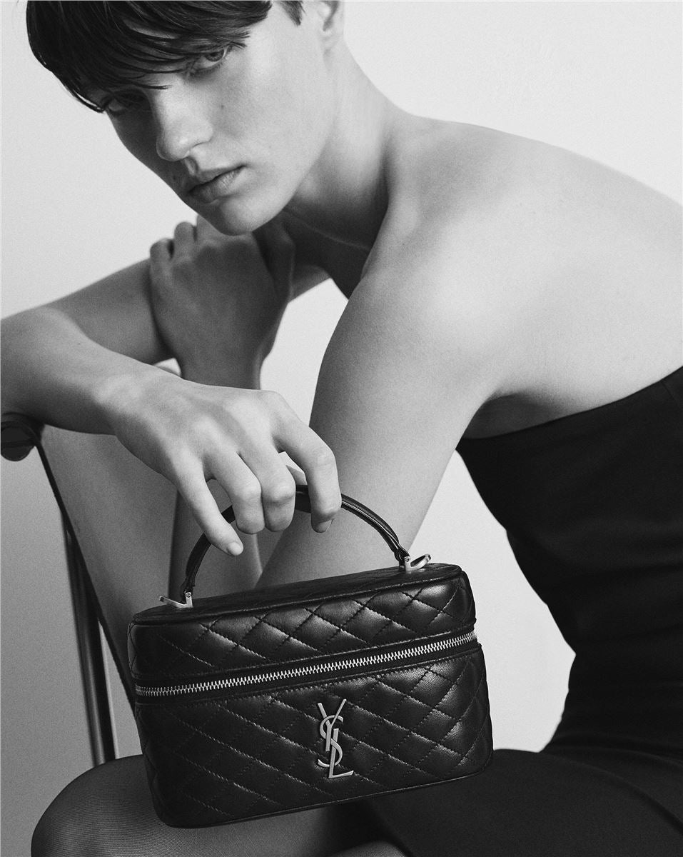 gaby vanity bag in lambskin-SAINT LAURENT-Verso