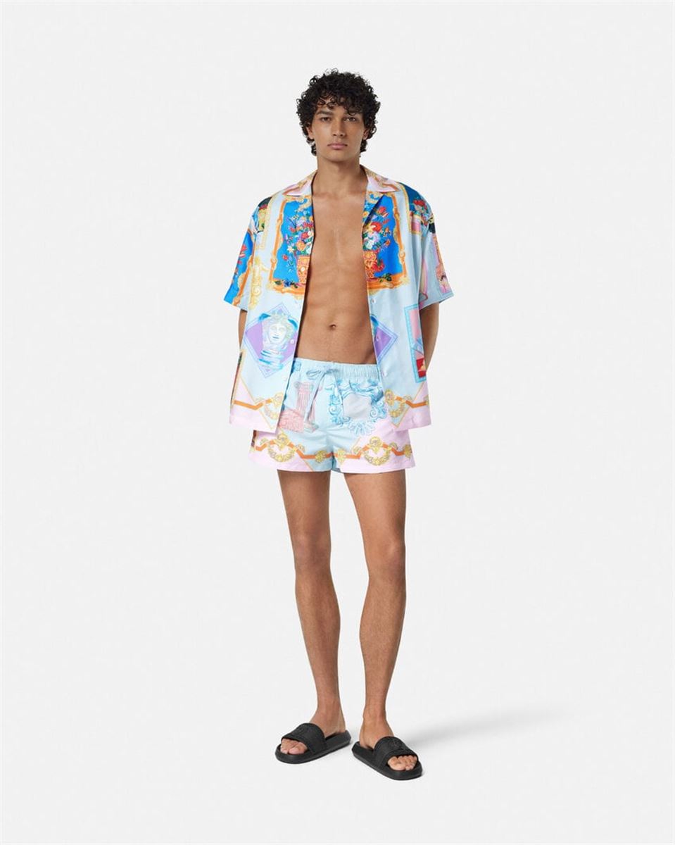 GALLERY SWIM SHORTS -  VERSACE -  Verso