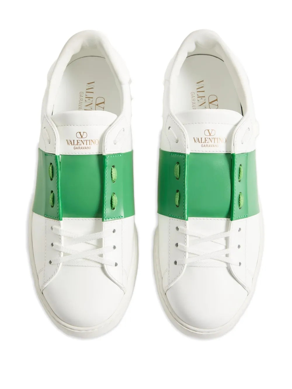Garavani Calfskin Band-open Sneakers-VALENTINO-Verso