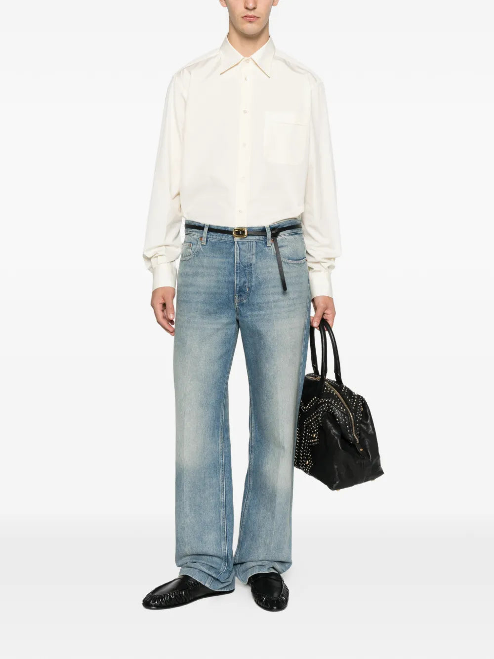 Garavani chest-pocket shirt-VALENTINO-Verso