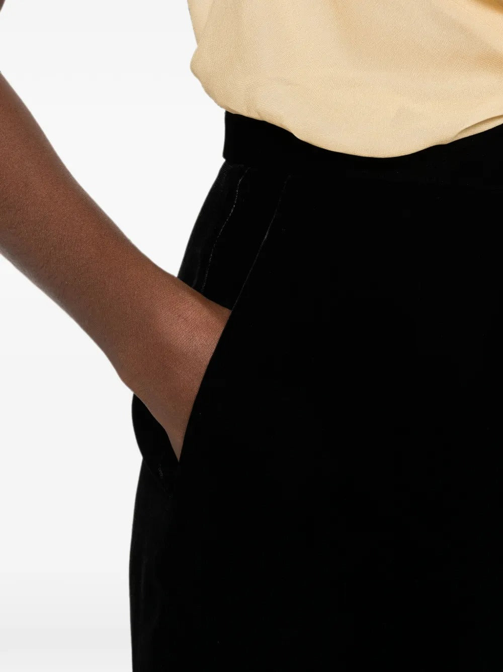 Garavani concealed-fastening shorts-VALENTINO-Verso
