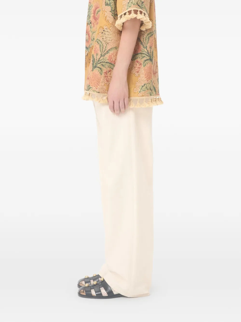 Garavani cotton jeans-VALENTINO-Verso