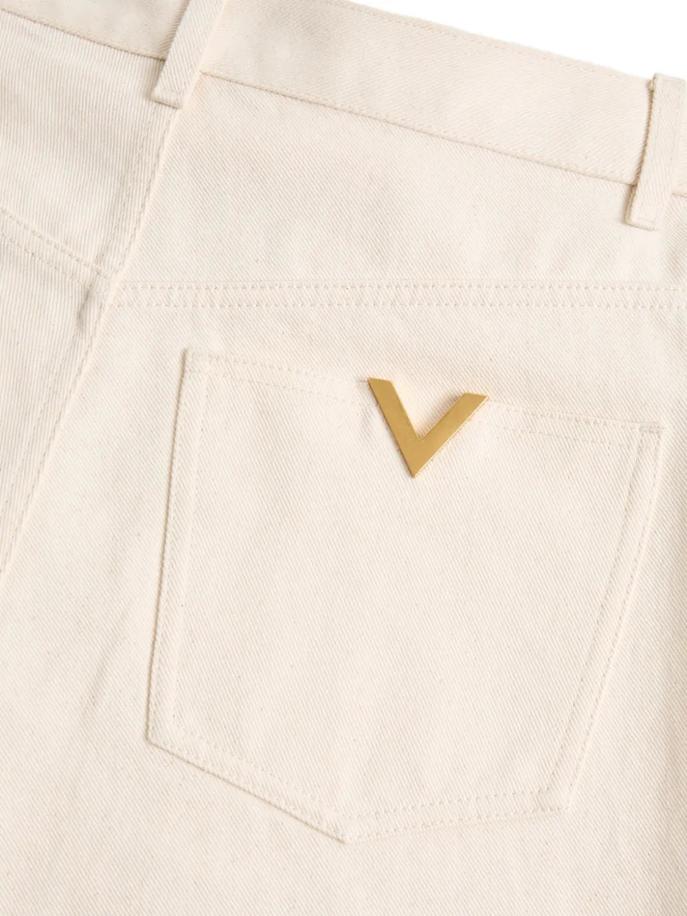 Garavani cotton jeans-VALENTINO-Verso