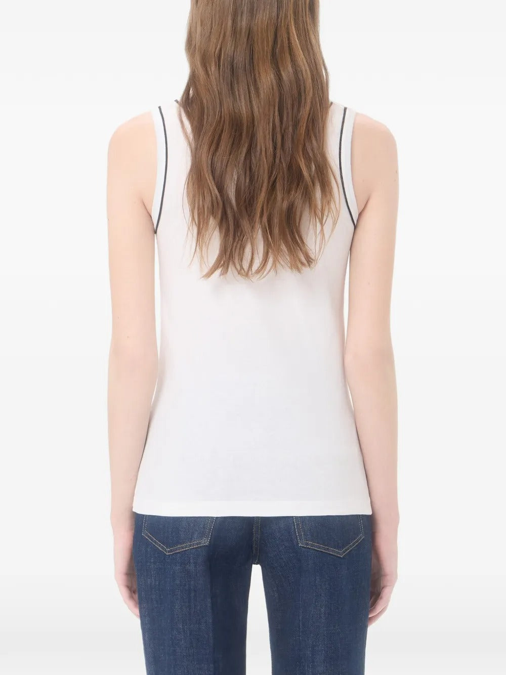 Garavani cotton jersey top-VALENTINO-Verso