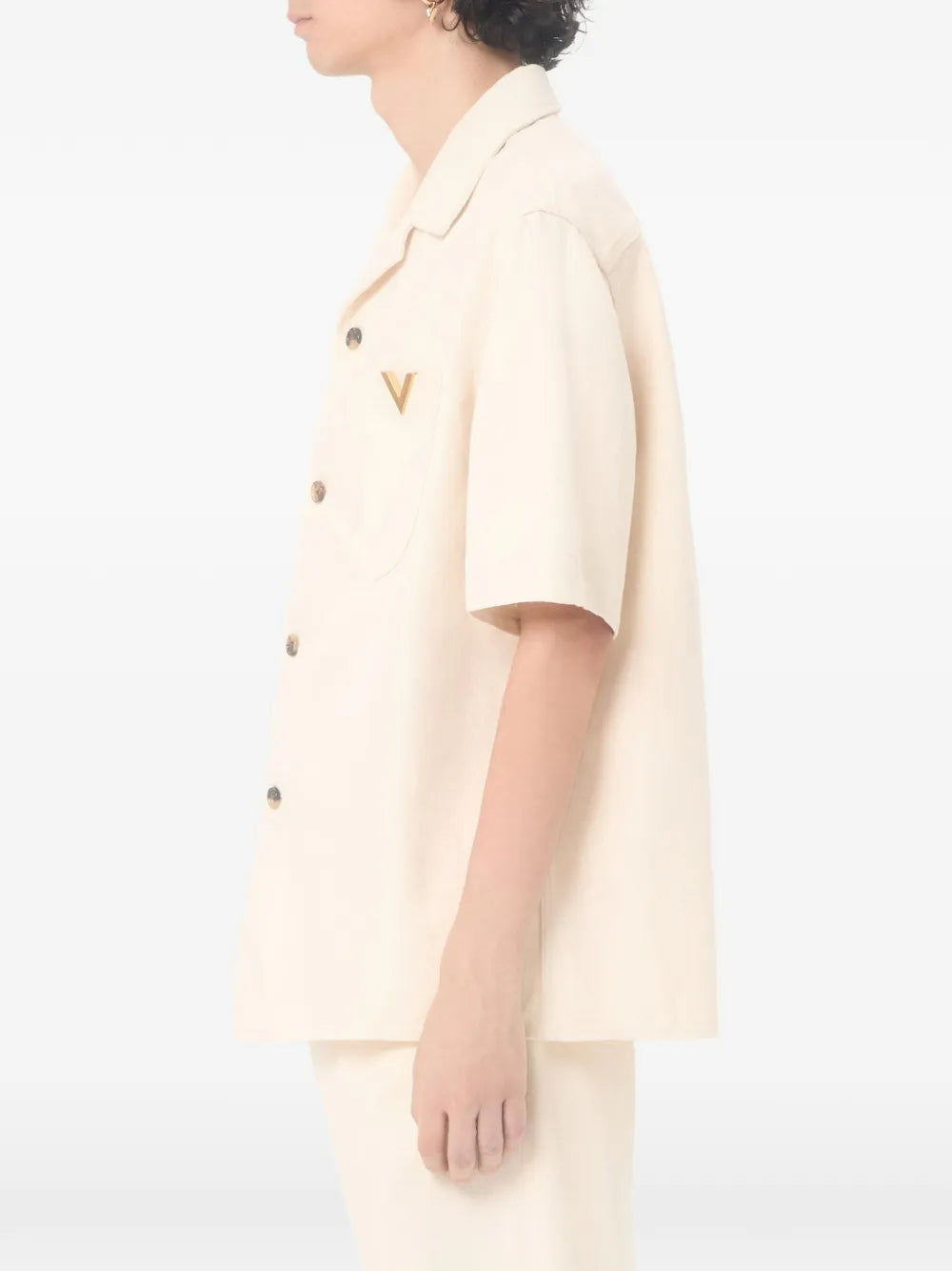 Garavani cotton shirt-VALENTINO-Verso