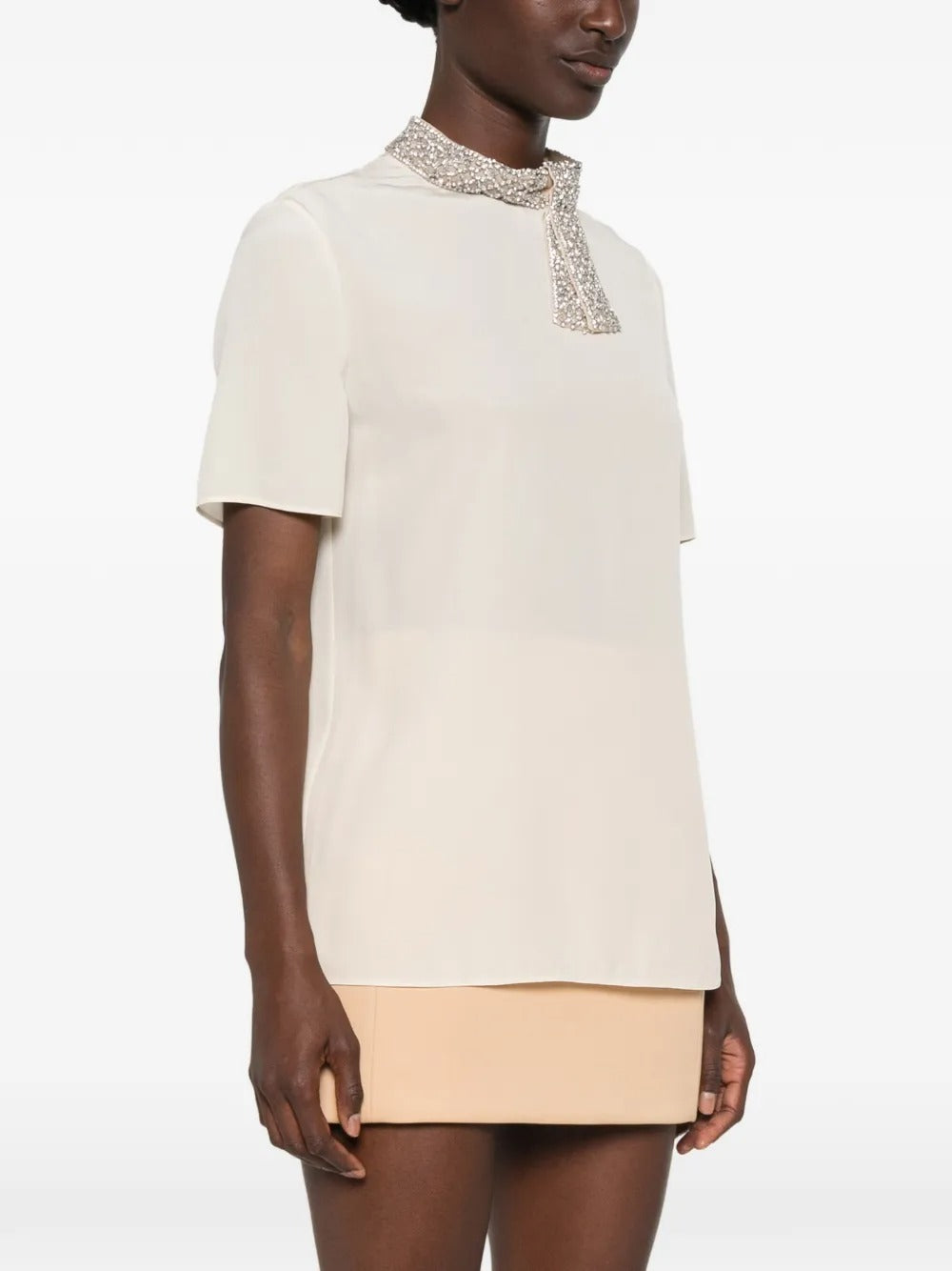 Garavani crystal-embellished blouse-VALENTINO-Verso