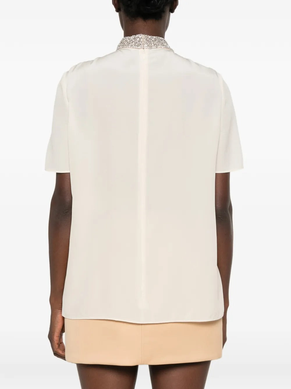 Garavani crystal-embellished blouse-VALENTINO-Verso